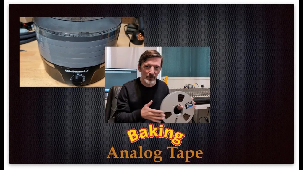 How to Bake Analog Audio&nbsp;Tape