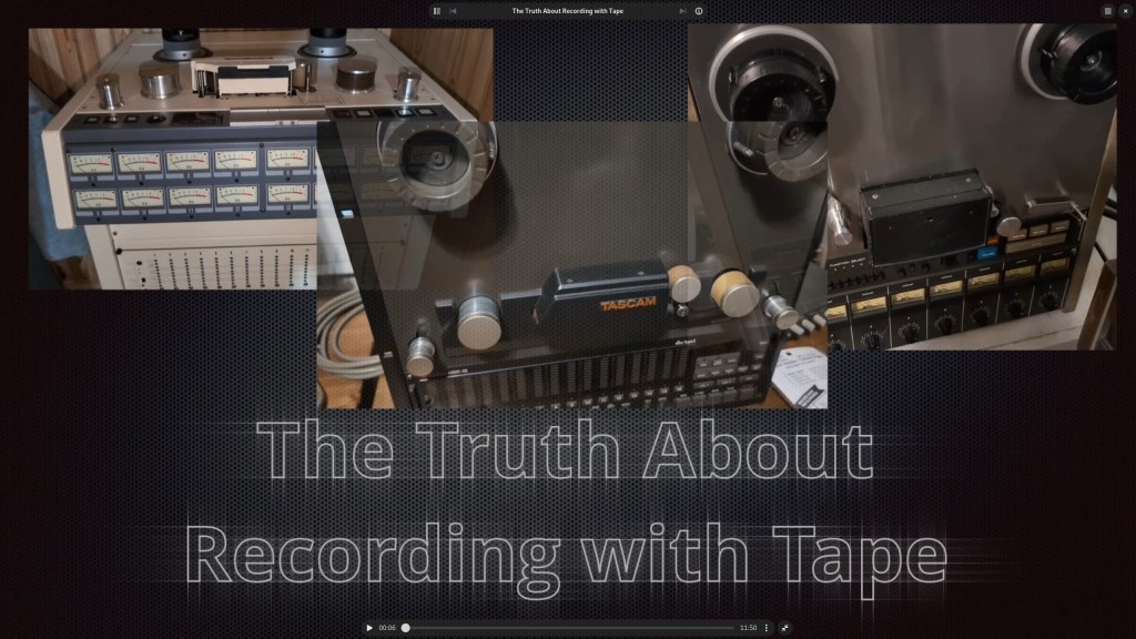The Truth About Recording with&nbsp;Tape